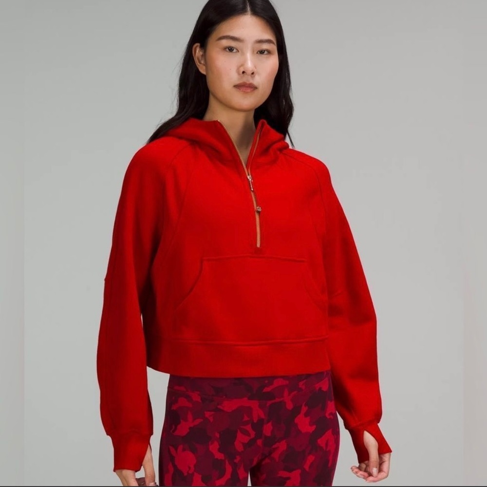 NWT Lululemon Lunar half zip scuba size xs/s